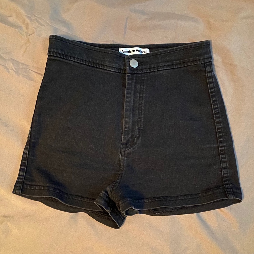 High Waist Denim Shorts